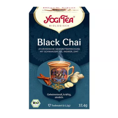 YOGI TEA Black Chai orgaaniset suodatinpussit, 17x2,2 g
