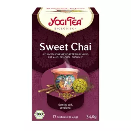 YOGI TEA Sweet Chai orgaaniset suodatinpussit, 17x2,0 g