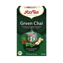 YOGI TEA Green Chai orgaaniset suodatinpussit, 17x1,8 g