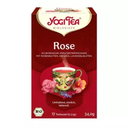 YOGI TEA Rose Bio -suodatinpussit, 17x2,0 g