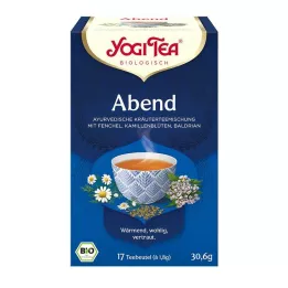 YOGI TEA Iltatee luomusuodatinpussit, 17x1,8 g