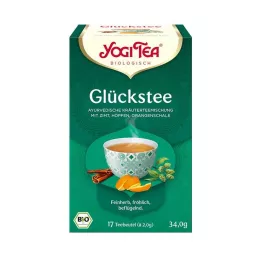YOGI TEA Lucky Tea luomusuodatinpussit, 17x1,8 g