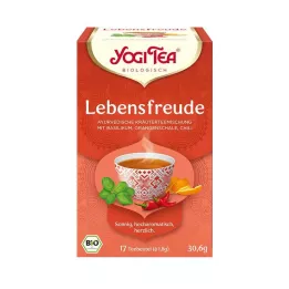 YOGI TEA Lebensfreude Biosuodatinpussit, 17x1,8 g