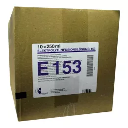 ELEKTROLYT inf.-lsg. 153 PE-pullo, 10x250 ml