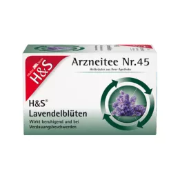 H&amp;S Laventelin kukkasuodatinpussit, 20X1,0 g