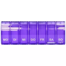 ANABOX 1x7 Lila, 1 kpl
