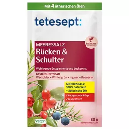 Tetesept Merisuola takaisin ja olkapää, 80 g