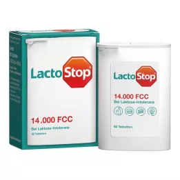 LACTOSTOP 14 000 FCC Tablettiannostelija, 80 kpl
