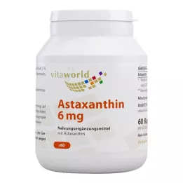 ASTAXANTHIN 6 mg kapselit, 60 kpl