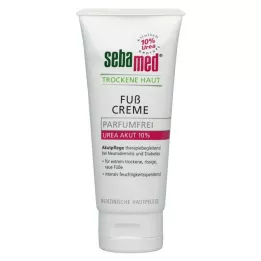SEBAMED Kuivalle iholle hajusteeton jalkavoide Urea 10%, 100 ml