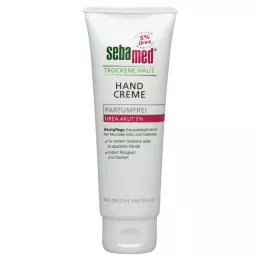 SEBAMED Kuivalle iholle hajusteeton käsivoide Urea 5%, 75 ml