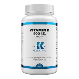 D-vitamiini 400 IU kapselit, 60 kpl