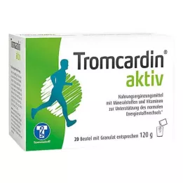 TROMCARDIN aktiivinen granulaattipussi, 20 kpl