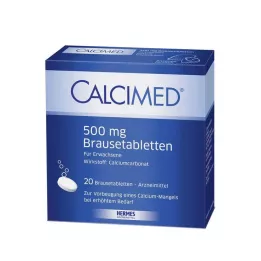 CALCIMED 500 mg poretabletit, 20 kpl