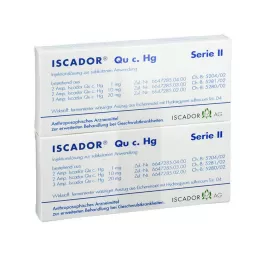 ISCADOR Qu c.Hg Sarja II Injektioliuos, 14X1 ml