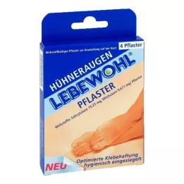 LEBEWOHL Maissikipsi normaali, 4 kpl