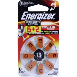 Energizer kuulokojeen paristo 13, 8 kpl