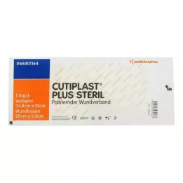 CUTIPLAST Plus steriili 10x24,8 cm sidos, 1 kpl