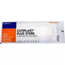 CUTIPLAST Plus steriili 10x29,8 cm sidos, 1 kpl