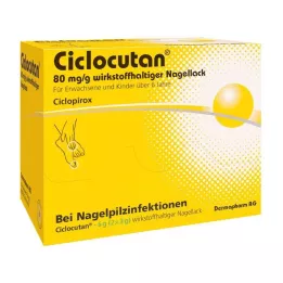 CICLOCUTAN 80 mg/g vaikuttavaa ainetta kynsilakka, 6 g