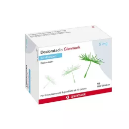 DESLORATADIN Glenmark 5 mg tabletit, 100 kpl