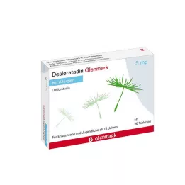 DESLORATADIN Glenmark 5 mg tabletit, 20 kpl
