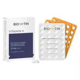 BIO-H-TIN H-vitamiini 2,5 mg 12 viikon ajan tabletit, 84 kpl