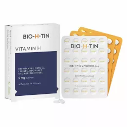 BIO-H-TIN H-vitamiini 5 mg 6 kuukauden tabletit, 90 kpl