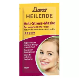 LUVOS Healing Clay Cream -naamio kultaisella kamomillalla, 2X7,5 ml