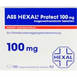 Ass Hexal Suojaa 100 mg, 100 kpl