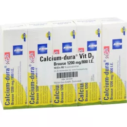 CALCIUM DURA Vit D3 -rohje 1200 mg/800, ts. 50 kpl
