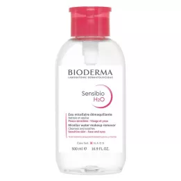 Bioderma Sensibio H2O -pumppu, 500 ml