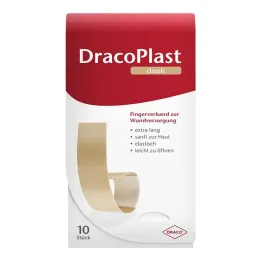 Dracoplast Fingerstists 2x12cm joustava, 10 kpl