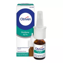 OTRIVEN SinuSpray 0,1 % nenäsumute, 10 ml