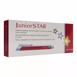JUNIORSTAR Ruiskutuslaite punainen, 1 kpl