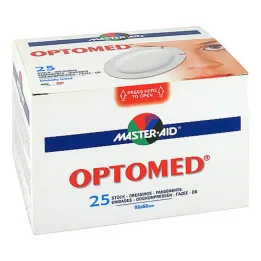 Optomed silmäkompressio itseliimautuva steriili, 25 kpl