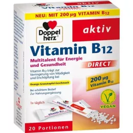 DOPPELHERZ B12 -vitamiini DIRECT Pellets, 20 kpl