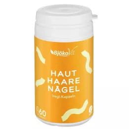 HAUT-HAARE-NÄGEL Vegi-kapselit, 60 kpl