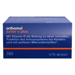 ORTHOMOL Junior C plus purutabletit mandariini/appelsiini, 30 kpl