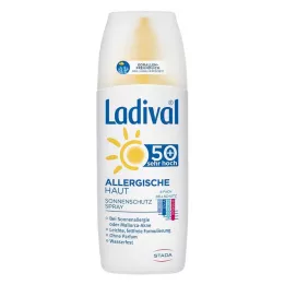 Ladival Allerginen ihosuihku LSF 50+, 150 ml