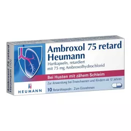 AMBROXOL 75 retard Heumann kapselia, 10 kpl