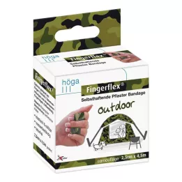 FINGERFLEX 2,5 cm x 4,5 m naamiointi lateksiton, 1 kpl