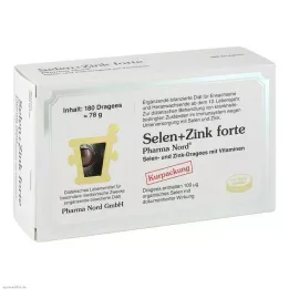 SELEN+ZINK Pharma Nord Dragees, 180 kpl