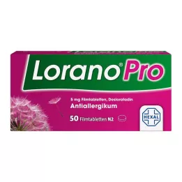 LORANOPRO 5 mg kalvopäällysteiset tabletit, 50 kpl