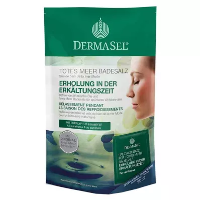 DERMASEL Kuolleenmeren kylpysuola + Cold Time SPA, 1 s