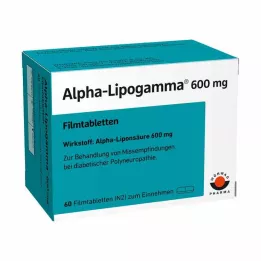 ALPHA-LIPOGAMMA 600 mg kalvopäällysteiset tabletit, 60 kpl