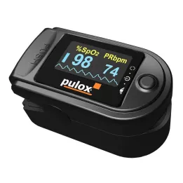 PULOX PO-200 pulsoksimetriä musta, 1 kpl