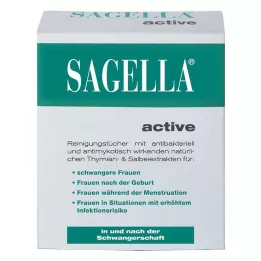 SAGELLA aktiiviset puhdistuspyyhkeet, 10 kpl