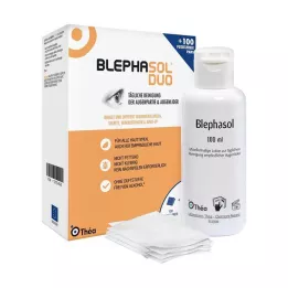 BLEPHASOL DUO 100 ml Lotion + 100 siivoustyynyt, 1 p