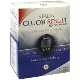 Stada Gluko tulos mennä plus veren glukoosimittari mmol / l, 1 kpl